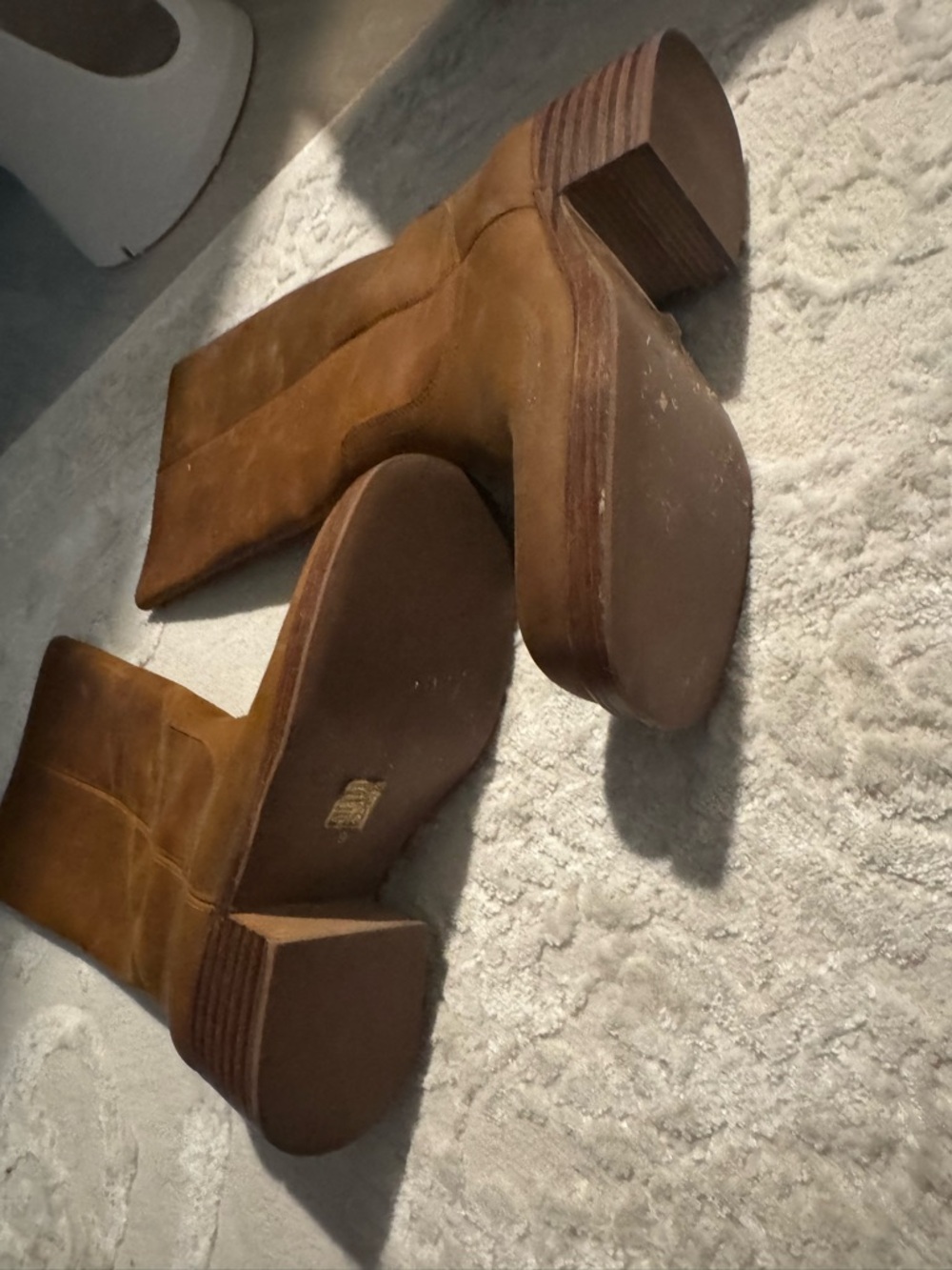 JEFFREY CAMPBELL Reflect Moto Platform Boots in Tan Natural - Picture 3 of 5